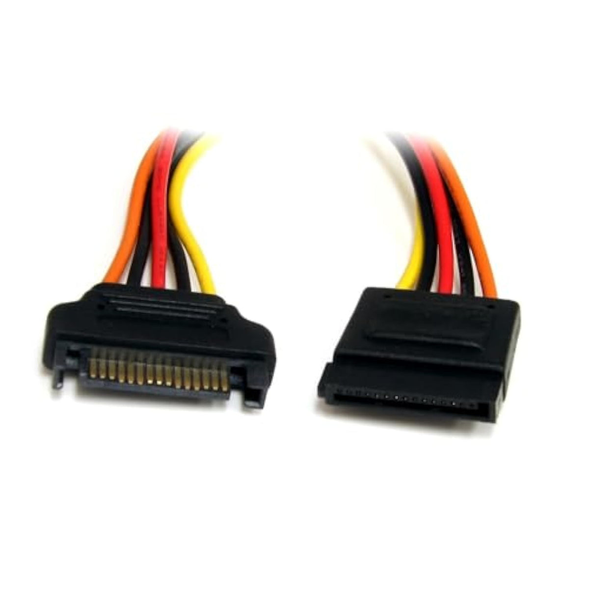 StarTech.com 12in 15 pin SATA Power Extension Cable - SATA Power Male to Femal