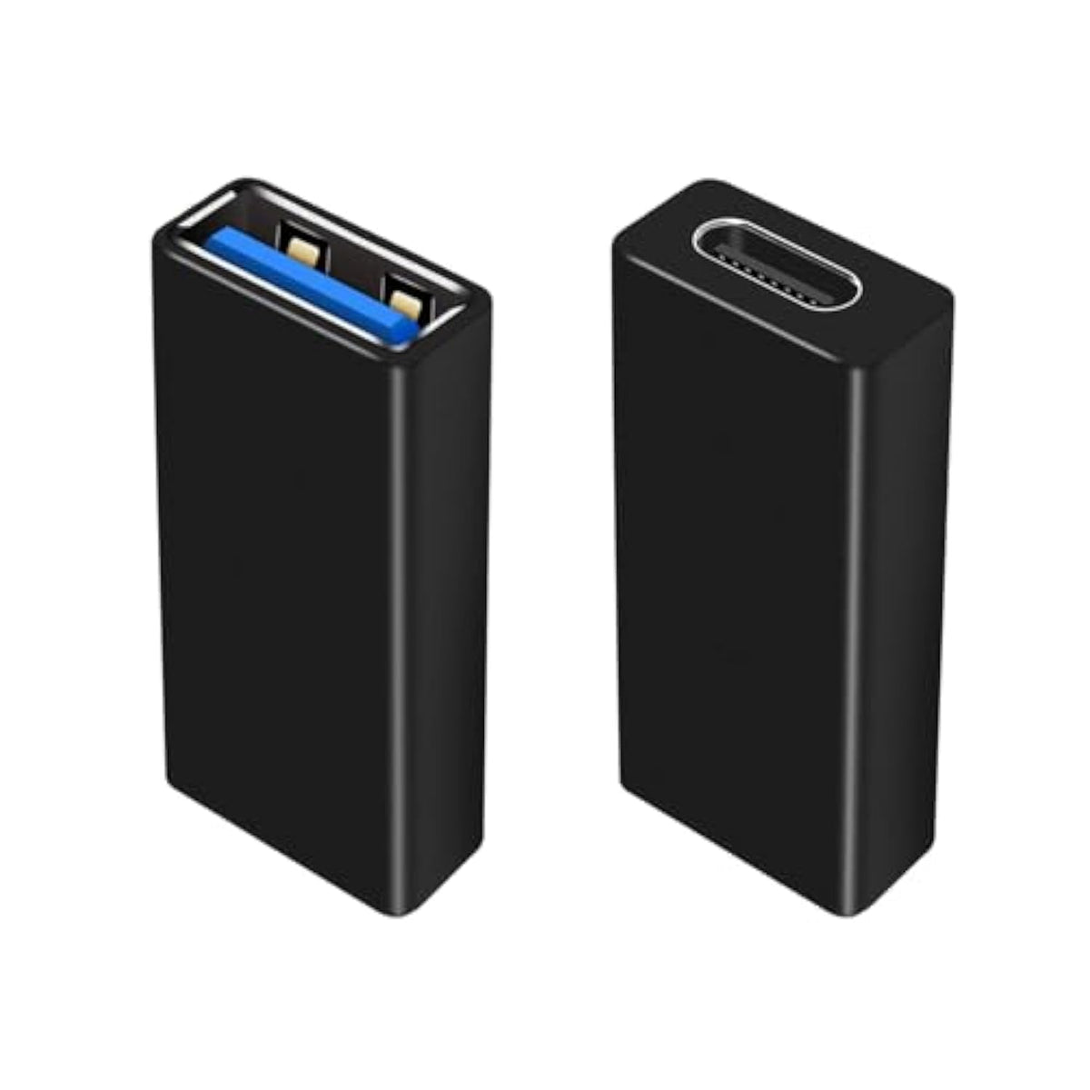 Usb To Usb C Adapter, Usb 3.0 Female To Usb C Female Adapter Connector Compati