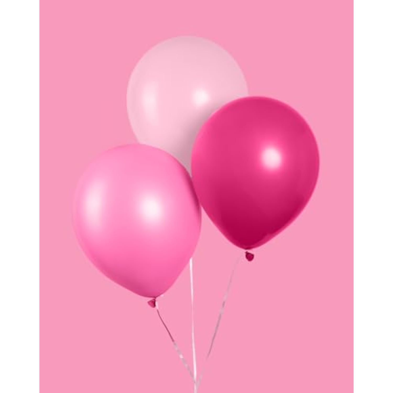 Pink Birthday Balloon Set - 24 Pk, 12" | Bachelorette Party Decorations, Bridal Shower, Birthday Party, Pastel Baby Shower, Engagement