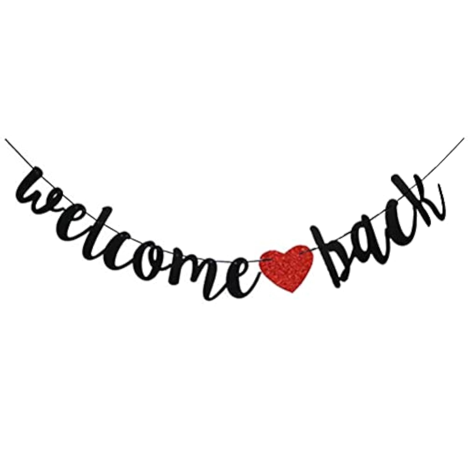 Welcome Back Banner Black Back To School Party Hanging Banner Welcome Back Garland For Welcome First Day Of School Party Classroom Decorations