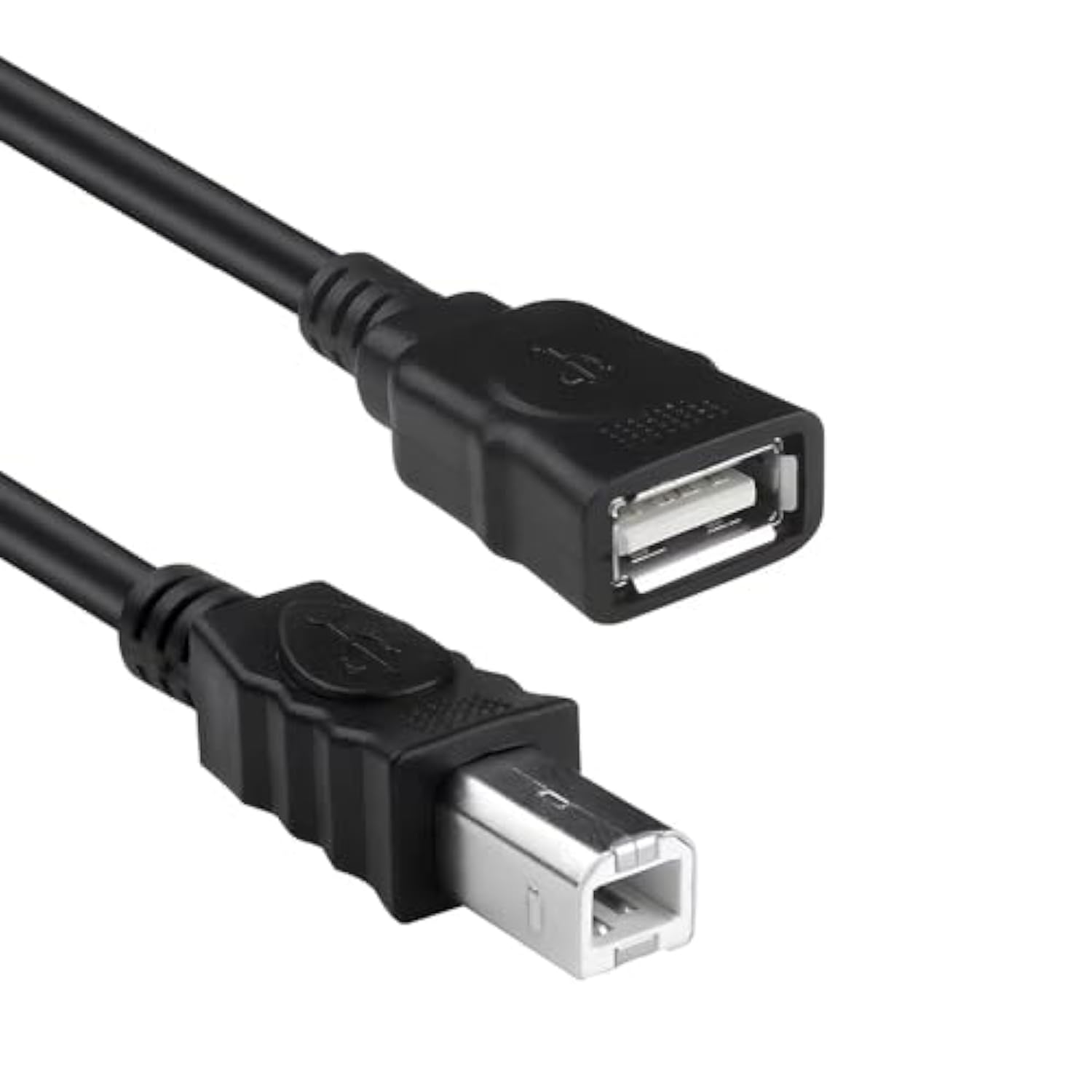 Usb A To B Adapter, Usb 2.0 A Female To Usb B Female Printer Converter (F/F, 2