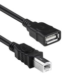 Usb A To B Adapter, Usb 2.0 A Female To Usb B Female Printer Converter (F/F, 2