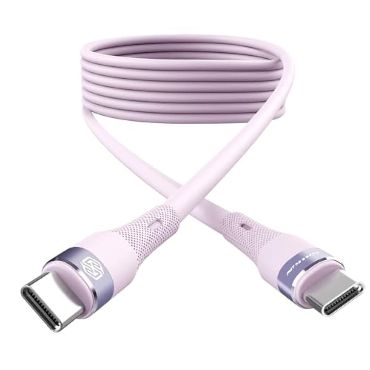 Usb C To Usb C Cable, [Liquid Silicone, 4Ft], 60W Type C Fast Charging Cable F