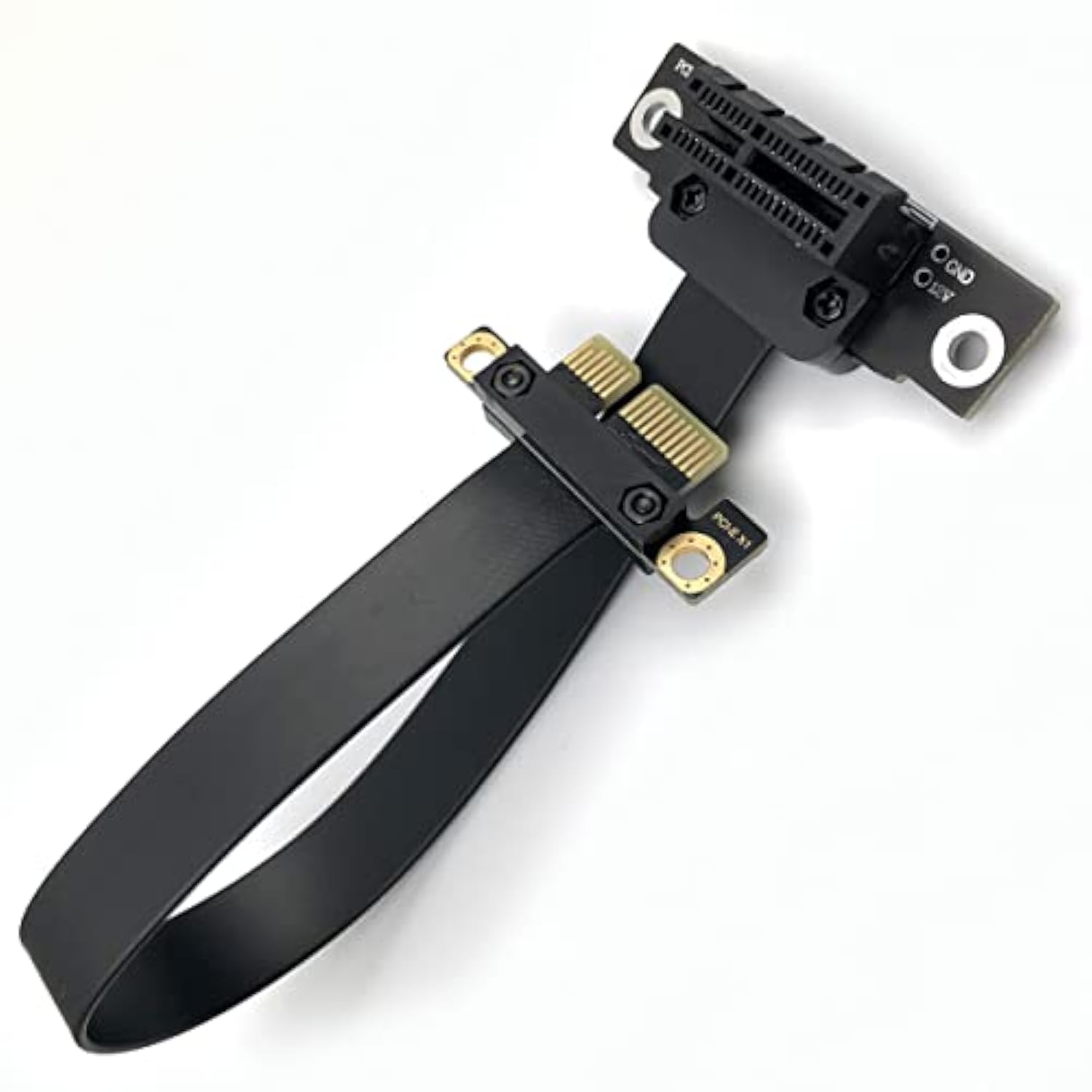 Pci-E Pci Express 36Pin 1X Extension Cable With Gold-Plated Connector (90 Degr