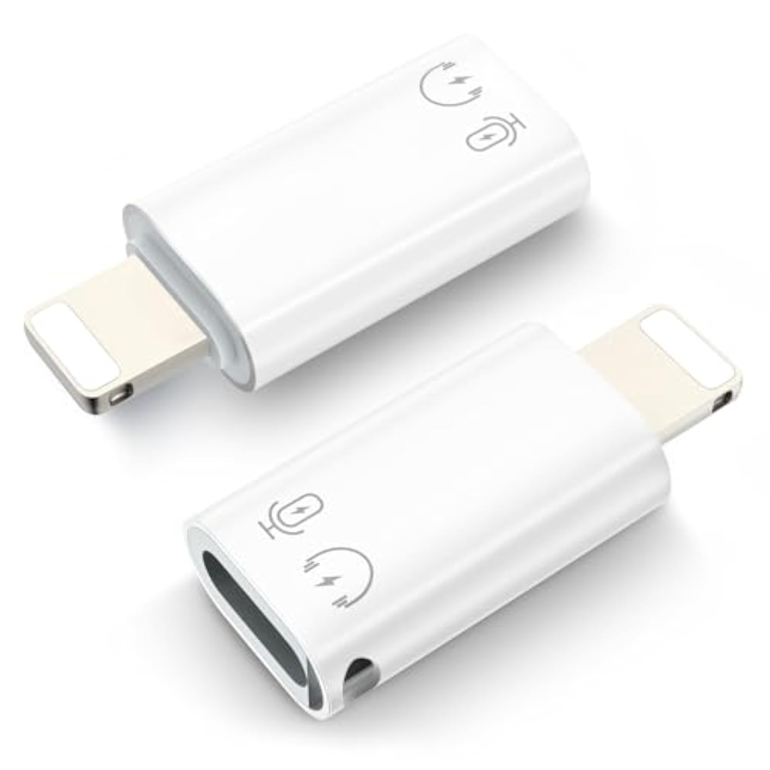 Male To Usb C Female Adapter,Usb C To Adapter Support Otg/Audio/Data Transfer/Pd 10W Adapters For I-Phone 14/13/12/11/I-Pad, 2 Pack
