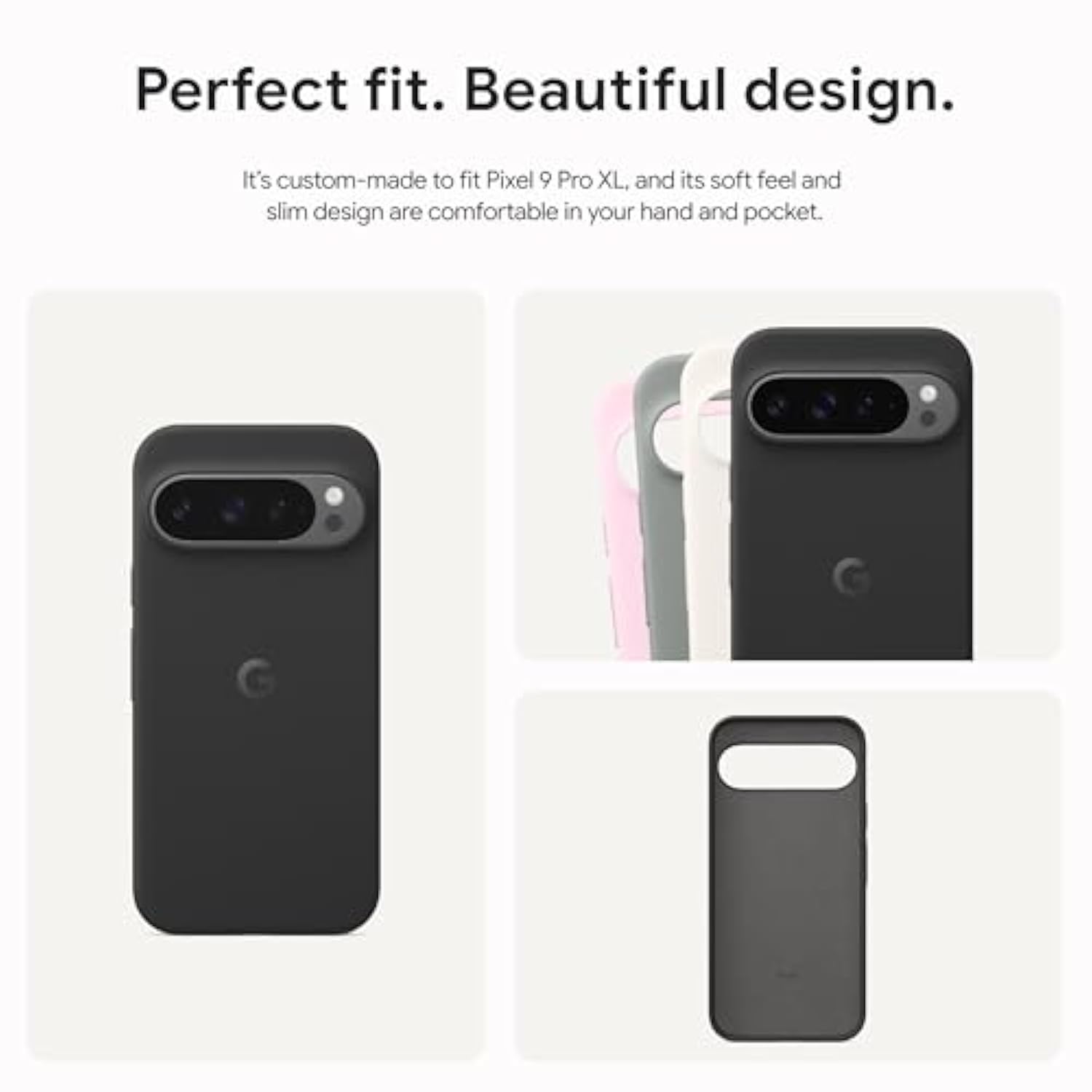 Google Pixel 9 Pro XL Case - Android Phone Case - Durable Protection - Stain-Resistant Silicone - Slim Design - Hazel