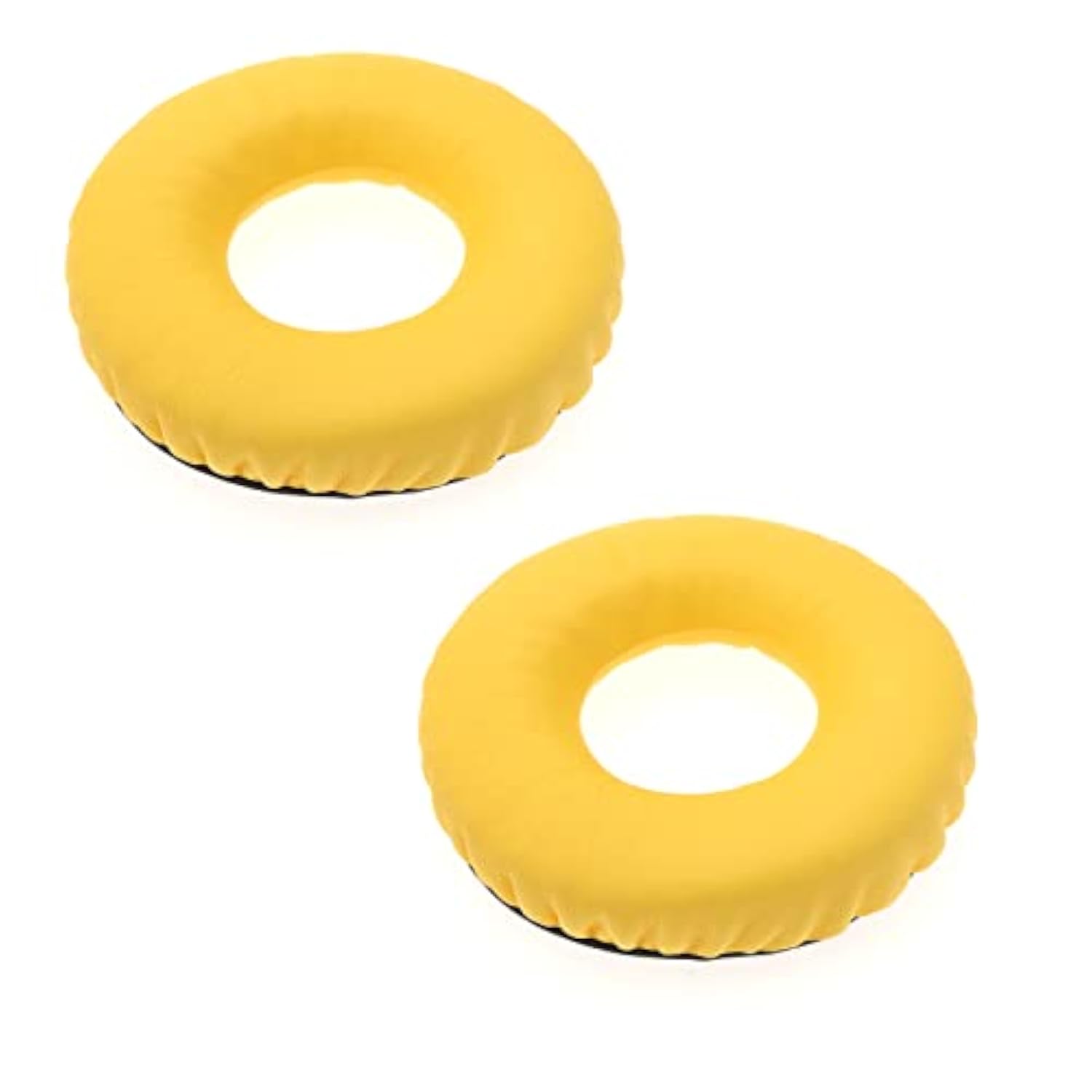1 Pair Earpads Compatible With Sennheiser Hd25 Hd25-Ii Hd25Sp Hd25Sp-Ii Headphones Replacement Leather Soft Foam Ear Cushions Headset Repair Parts Black