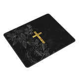 Jesus Mouse Pad, Fashion Desktop Notebook Mouse Mat Pc Gaming Desk Square Mousepads For Women Men