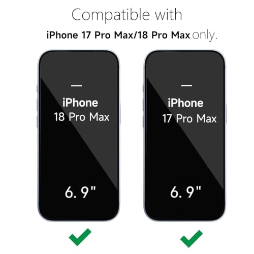 Silicone Case for iPhone 17 Pro Max Compatible with Magsafe Magnetic Wireless Charging, Slim Thin Soft Rubber Gel with Magnet, Matte TPU Mag Cover
