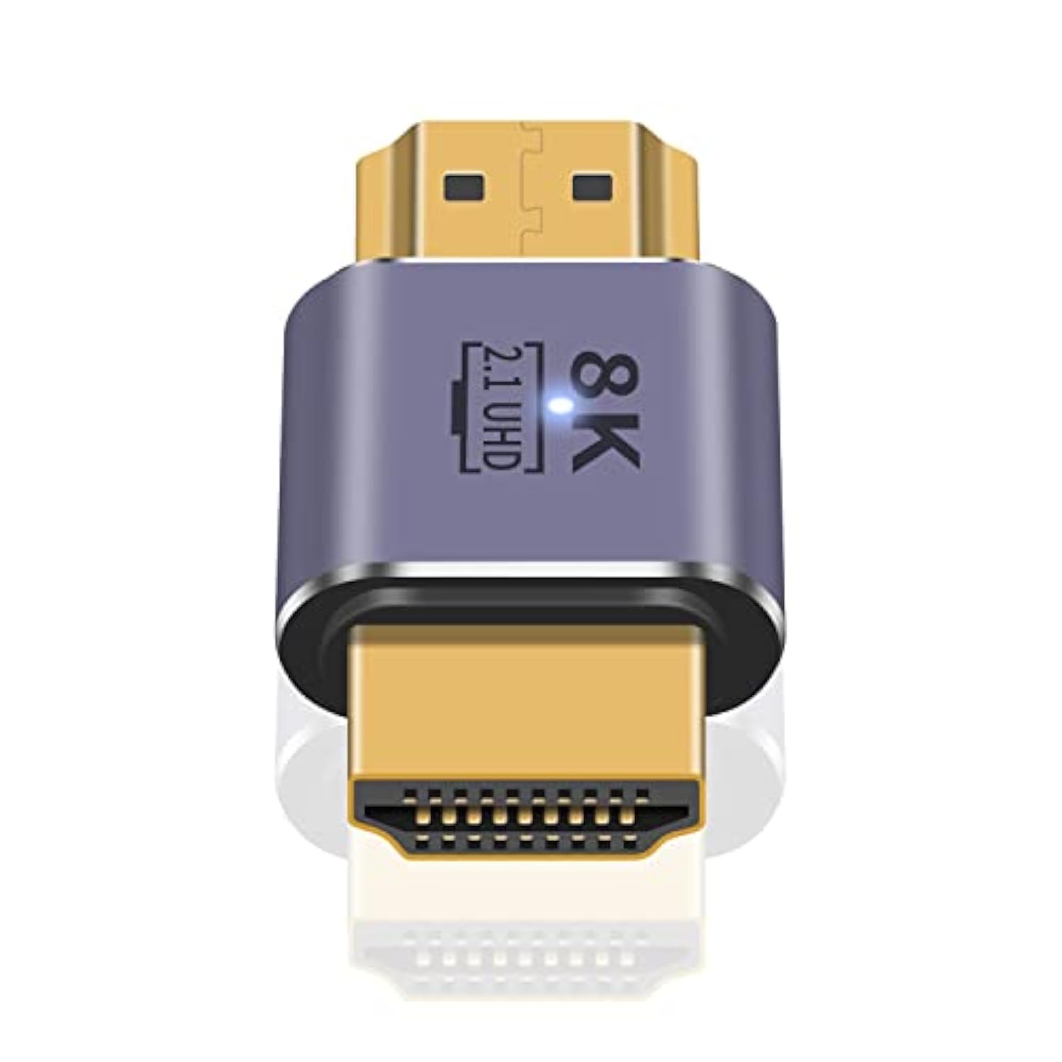 8K Hdmi Extender, Hdmi 2.1 90 Degree Adapter, Right Angle Hdmi Extension Adapt