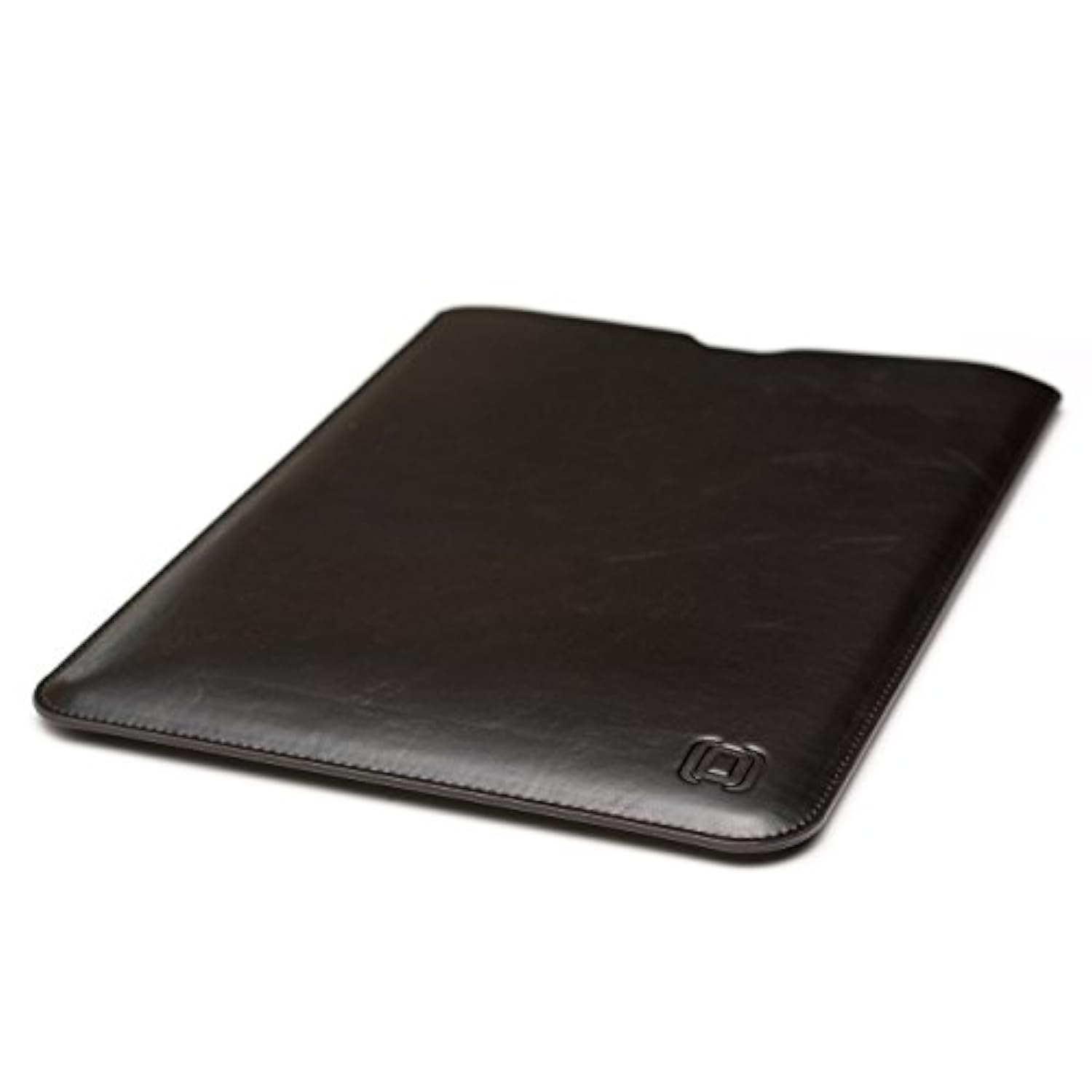 Executive Sleeve For Macbook Pro 13 (2016, 2017, 2018, 2019) & Macbook Air 13 Retina (2018 & 2019): Elegant Dark Brown Synthetic Leather Pouch Case, Slim, Simple, Professional Laptop Cover