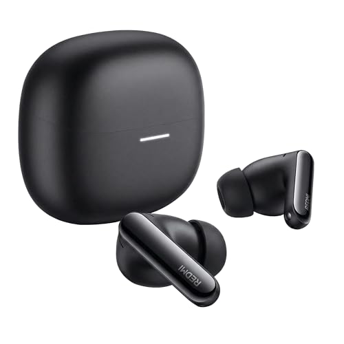 REDMI Buds 8 Pro Wireless Earbuds, 55dB Adaptive Noise Canceling Bluetooth 5.4, 33H Playtime, Hi-Res Audio, Coaxial Triple-Driver, IP54, USB-C Fast