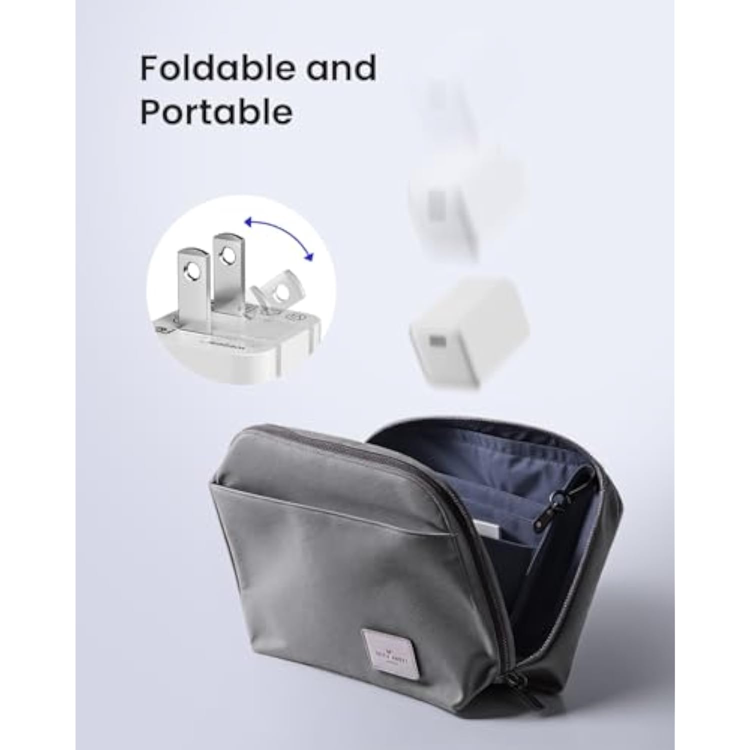 30W Fast Wall Charger, Usb C Charge Block With Gan Iii Tech, Pd3.0 Pps Foldable Charger For Iphone 16/15 And More Series, Galaxy, Ipad, Compatible With Magsafe (1 Pack)