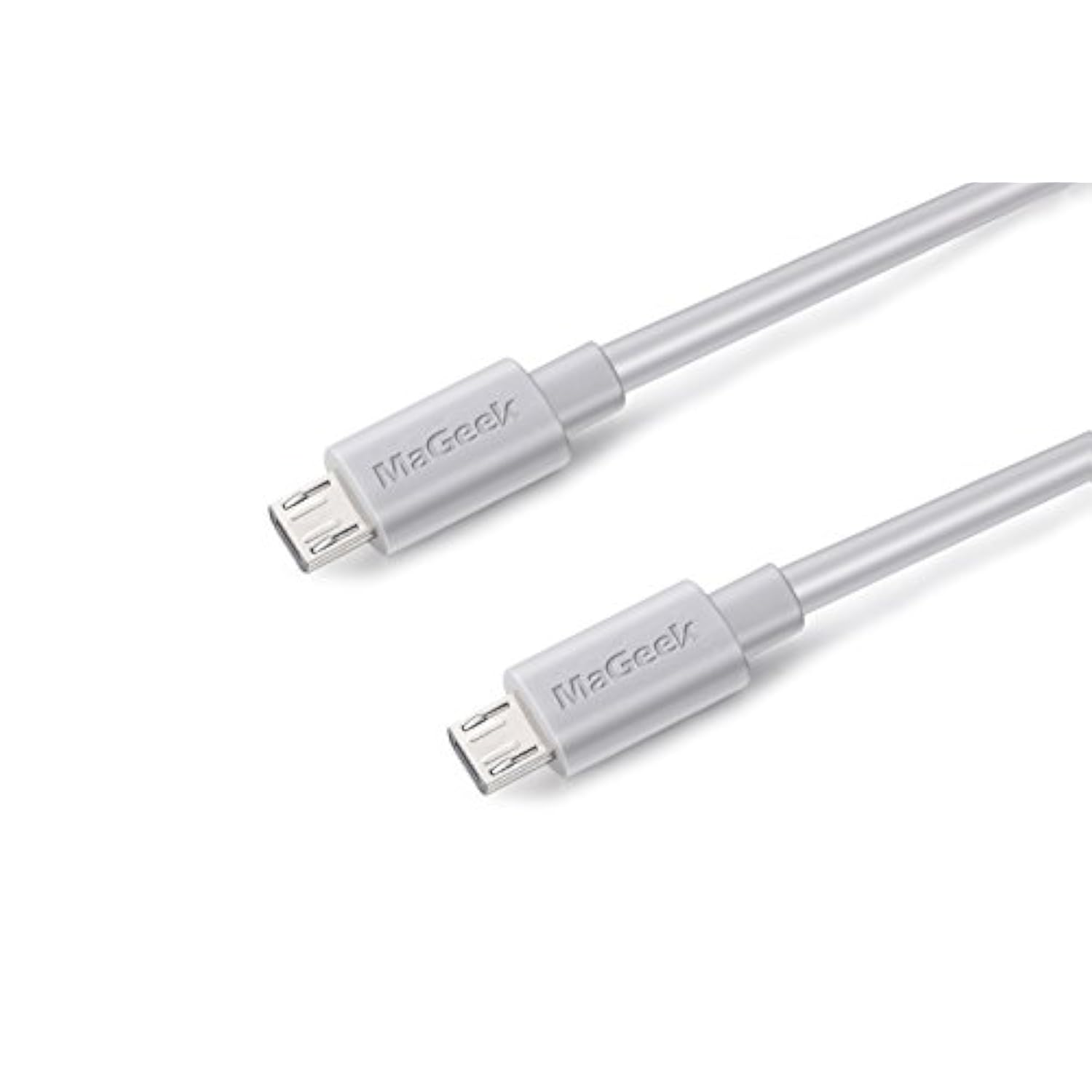 Micro Usb Cable 6Ft, [2-Pack, 6 Feet] Extra Long Usb 2.0 To Micro B Fast Charge Cord And High Speed Data Sync Cable For Samsung S7 S6, Htc, Sony, Motorola, Lg, Google, Nokia And More (White)