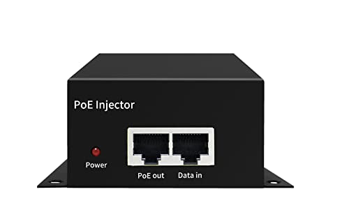 90W Gigabit Poe++ Injector Adapter, High Power Poe Injector Single Gigabit Port Power Over Ethernet Poe Plus, 802.3Af/At/Bt - Up To 100 Meters (325 Feet)