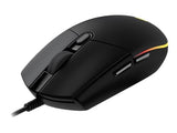 203 Prodigy Wired Gaming Mouse, 8,000 Dpi, Rgb, Lightweight, 6 Programmable Buttons, On-Board Memory, Compatible With Pc/Mac - Blue