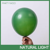 127PCS Hunter Green Balloons Garland Arch Kit Dark Green Latex for Party Decorations