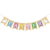 Easter Banner For Fireplace, Happy Easter Decorations Backdrop Spring Banner Welcome Sign For Easter Egg Hunt Decorations Spring Easter Home Decor Party Favor