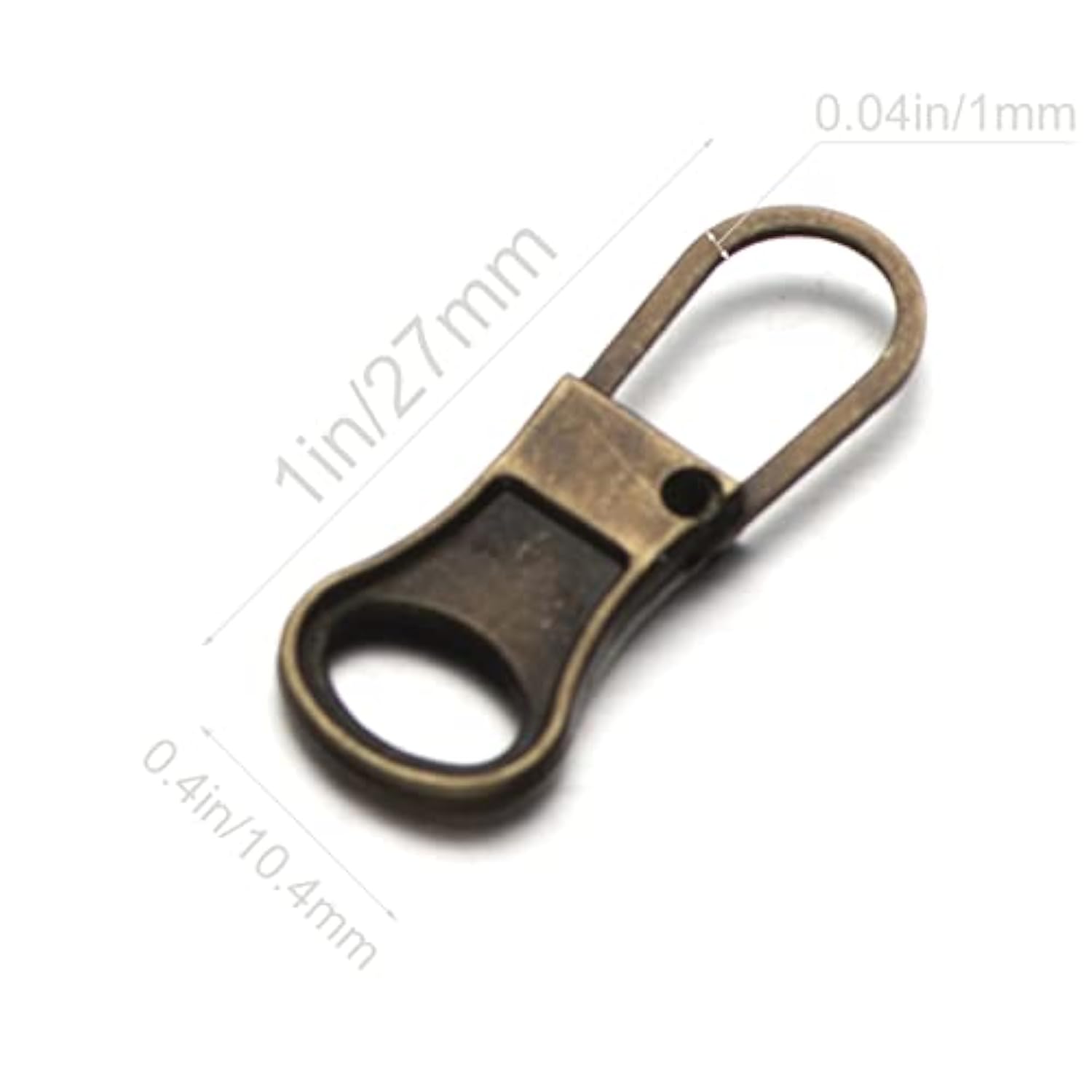 Small Zipper Pull Replacement, Perfect For Small Hole Zippers, Detacha
