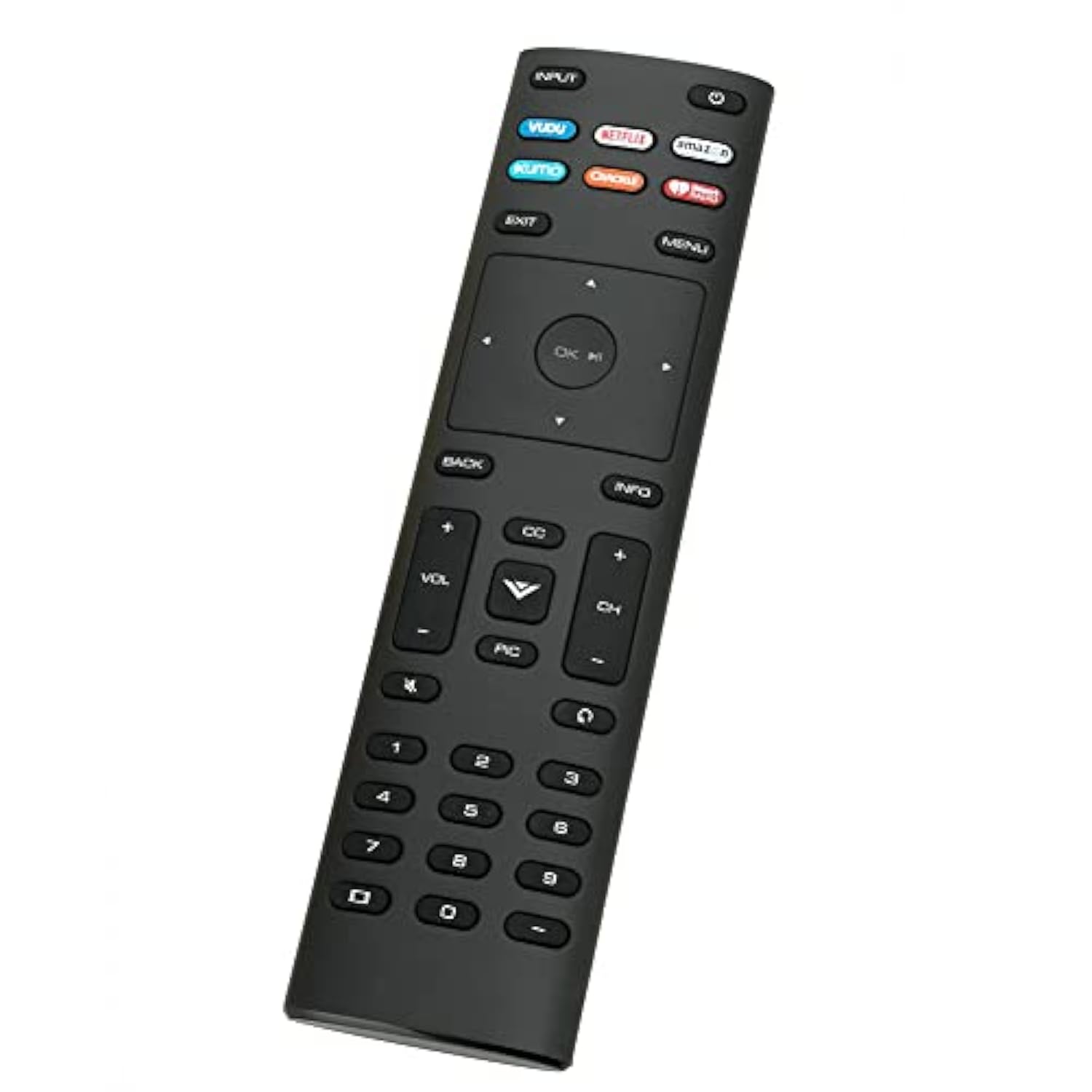 Replacement Remote XRT136 for Vizio TVs D32H-F4 D43Fx-F4 D65X-G4 and More