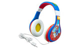 Super Mario Kids Headphones, Adjustable Headband, Stereo Sound, 3.5Mm Jack, Wired Headphones for Kids, Tangle-Free, Volume Control, Childrens