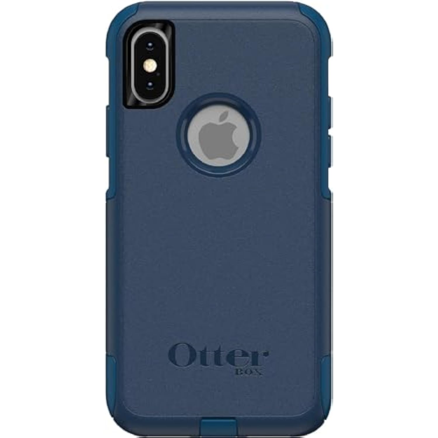 OtterBox Commuter Series Case for iPhone Xs & iPhone X (Only) - Non-Retail Packaging - Bespoke Way (Blazer Blue/Stormy Seas Blue)