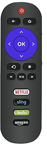 Replacement Remote Compatible with All TCL Roku TV - No Setup Required