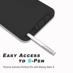 For Samsung Galaxy Note 9 Case,Dropproof Shockproof Heavy Duty Protective For Samsung Note 9 Case, 6.4 Inch(Black)