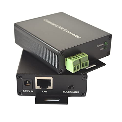 Ethernet Extender Kit (Pair) Over Twisted Pair/Telephone Wire/Phone Line Up To 2Km(6500Ft) For Hd Network Ip Camera, Webcam