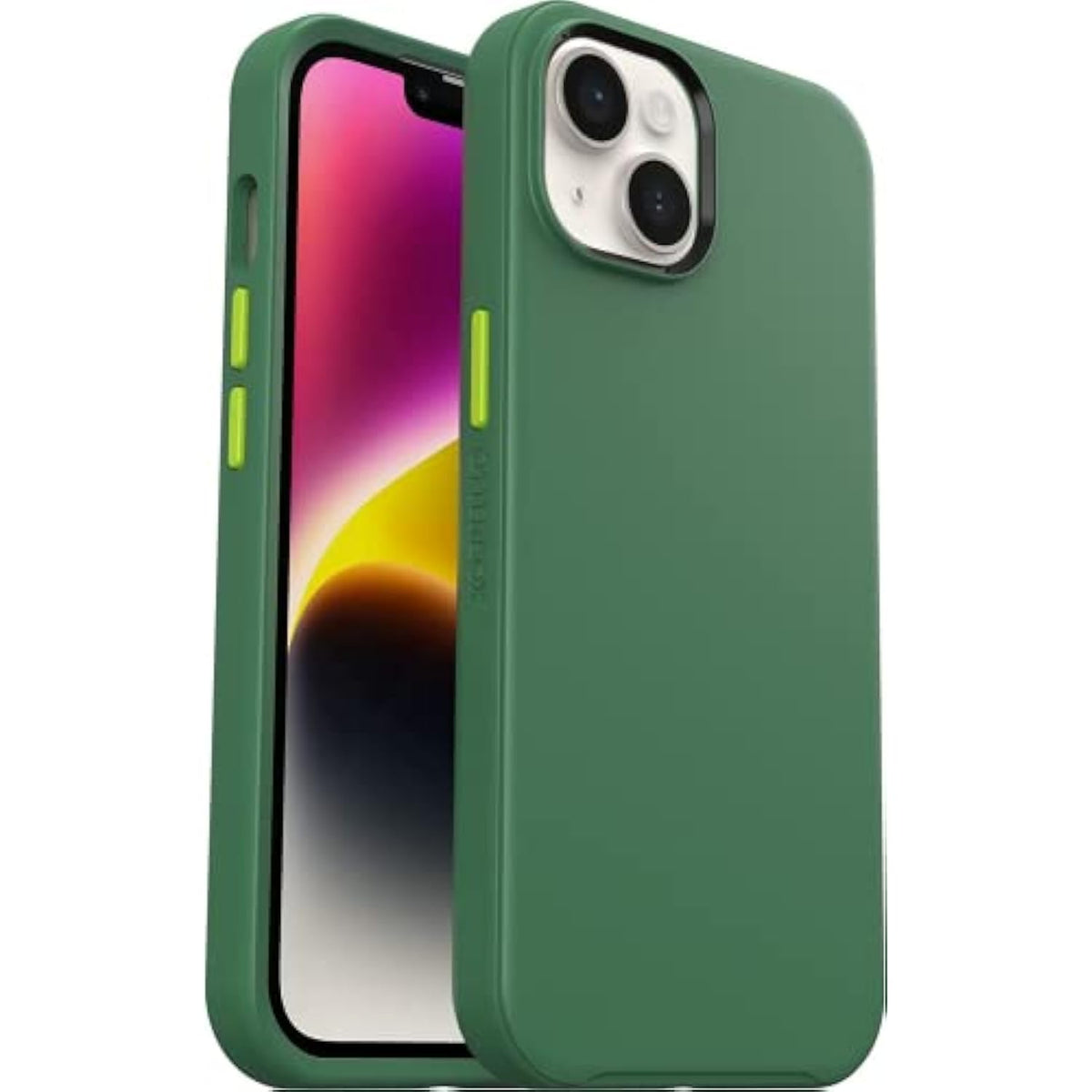 OtterBox Symmetry Series+ Case with Magsafe for iPhone 14 Plus (Only) - Non-Retail Packaging - Fresh Forest