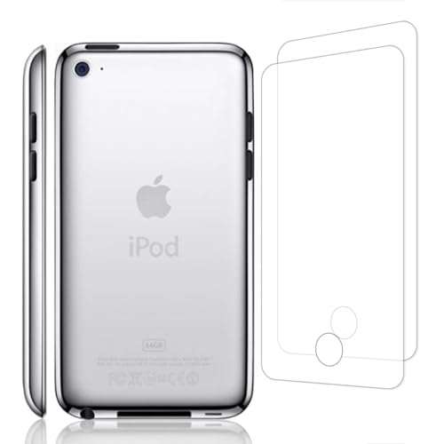 (2-Pack) High-Definition Clear Scratch-Resistant & Impact Protection Tempered Glass Screen Protector For Apple New iPod Touch 4th(2pcs)