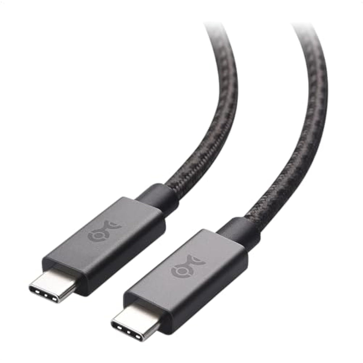 Cable Matters Braided Long USB C Cable 10 ft with Fast Charging, Up to [100W Charging, 480Mbps Data Transfer], No Video Support, Black, USB C Charger Cable Compatible with MacBook Pro, PS5 Controller
