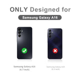 For Samsung Galaxy A16 Case, Cute [Don'T Touch My Phone] Shockproof Dual Layer Slim Protective Silicone Plastic Cover For Kids Boys Men Phone Case (Galaxy A16 6.7-Inch)