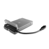 Vantec USB 3.1 Gen 2 Type-C 2.5" SATA SSD/HDD Storage Adapter (CB-STC31-2PB) ,