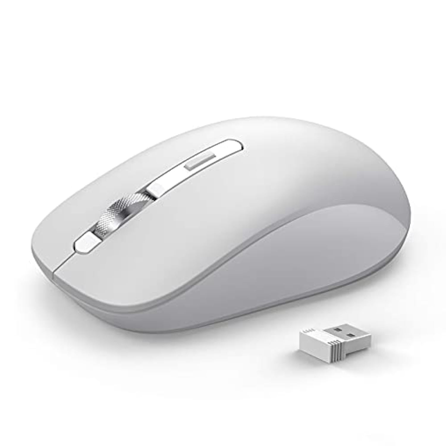 Bluetooth Mouse, 2.4G Wireless Bluetooth Mouse Dual Mode(Bluetooth 5.0/3.0+Usb