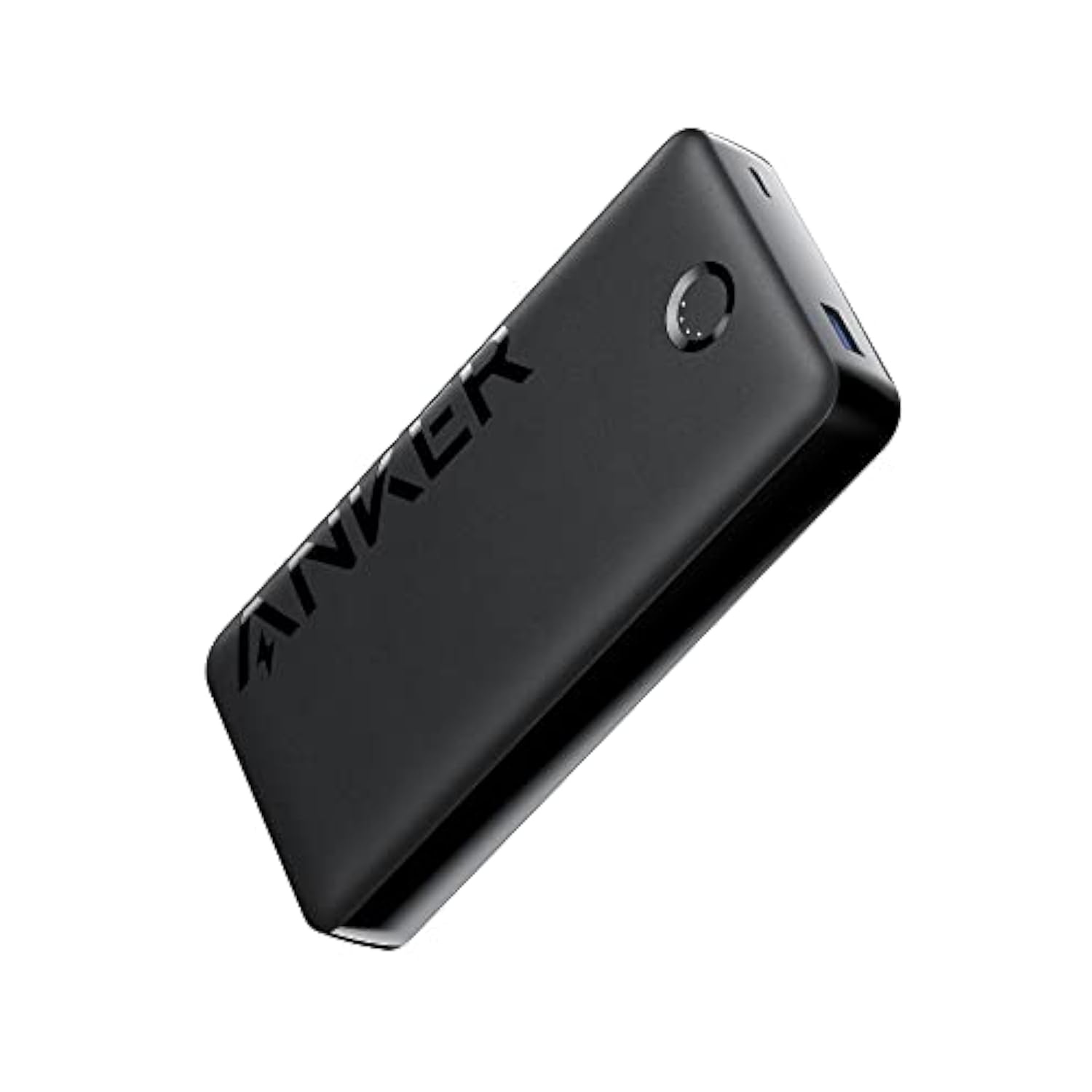 ANKER Portable Charger, 20,000mAh Power Bank, Battery Pack with 1 USB-A and 1 USB-C Ports, 15W Max Charging for iPhone 16/15/14/13/12 Series, Samsung Galaxy, and More (Black)