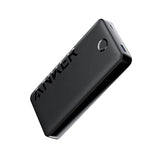 ANKER Portable Charger, 20,000mAh Power Bank, Battery Pack with 1 USB-A and 1 USB-C Ports, 15W Max Charging for iPhone 16/15/14/13/12 Series, Samsung Galaxy, and More (Black)