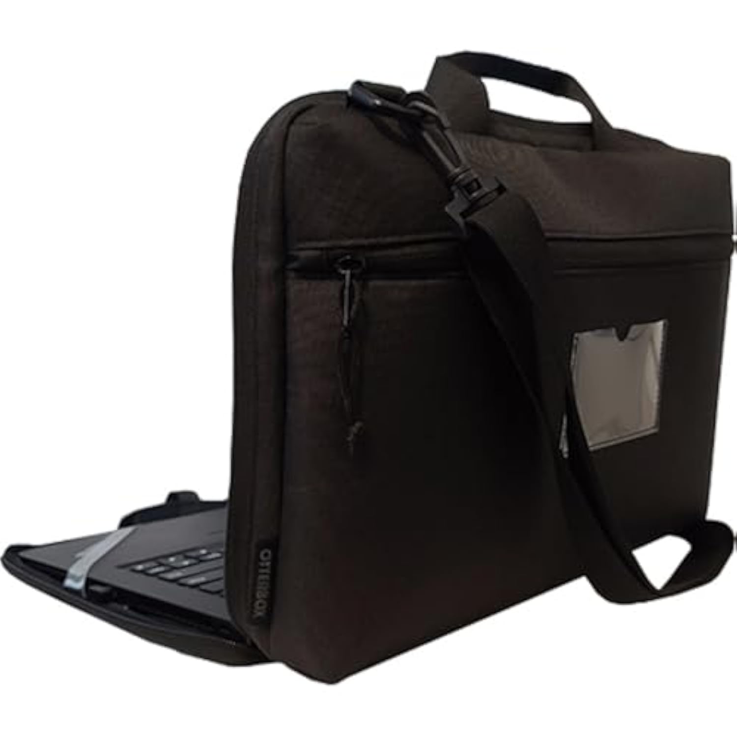 OtterBox OtterShell Series Protective Sleeve with Pocket for 11" Chromebook Notebook and Laptop with USB-C to USB -C Cable - Non-Retail Packaging - Black