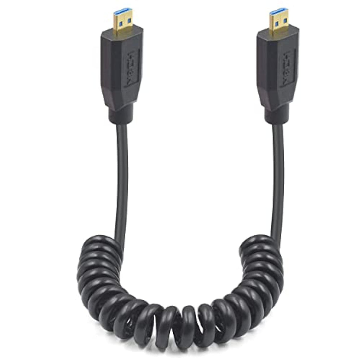 8K Coiled Micro Hdmi To Micro Hdmi 2.1 Cable, 48Gbps Extreme Thin Micro Hdmi M