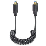 8K Coiled Micro Hdmi To Micro Hdmi 2.1 Cable, 48Gbps Extreme Thin Micro Hdmi M
