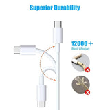 20W Fast-Charging Usb C Charger Fit For Ipad 11Th(A16) Generation 2025 11-Inch A3354 A3355 A3356, Ipad Charger Fast Charging Block With 6.6Ft Usb C To C Cable Cord