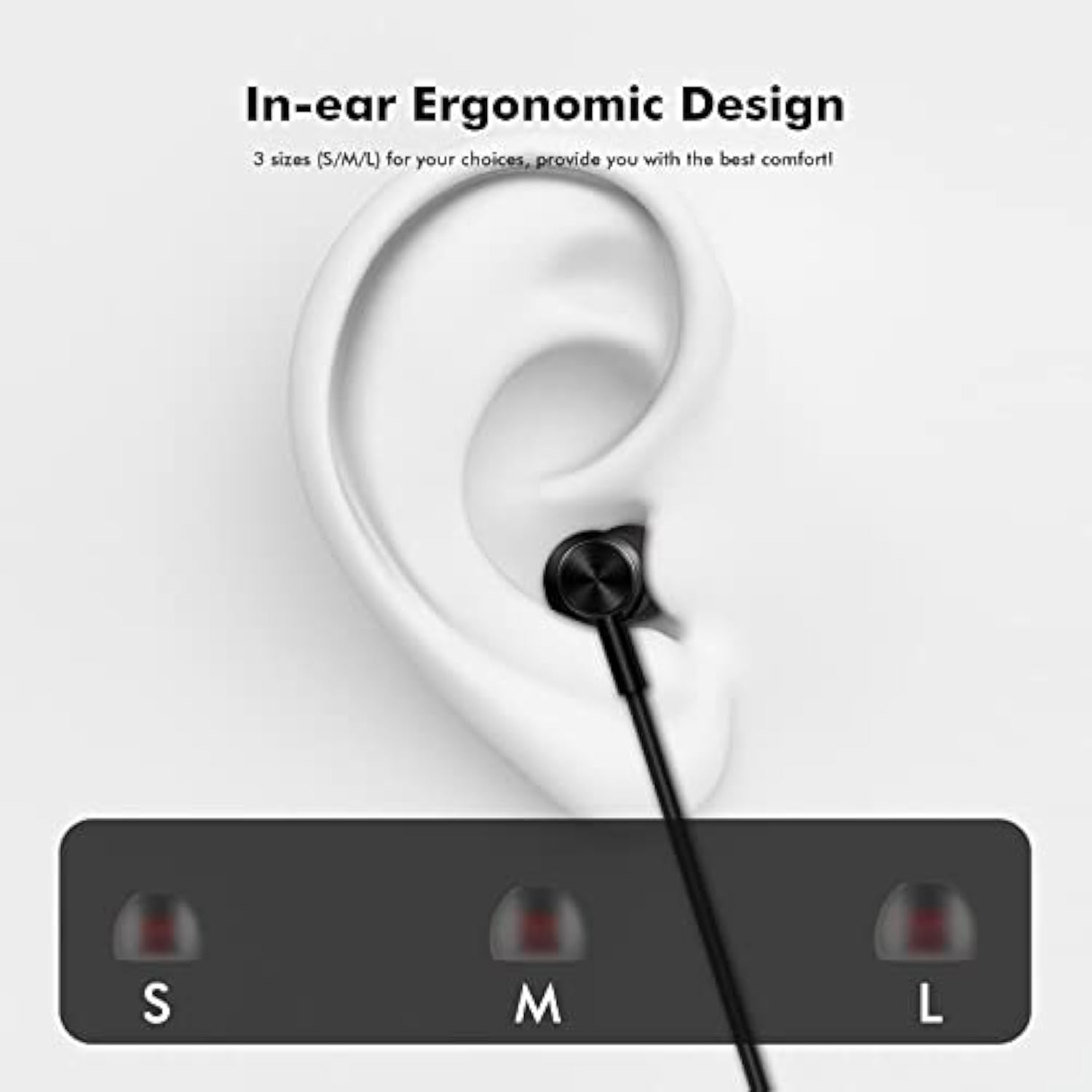 Usb C Earbuds For Google Pixel 7 Pro 6, Noise Cancelling Headset Type C Earpho