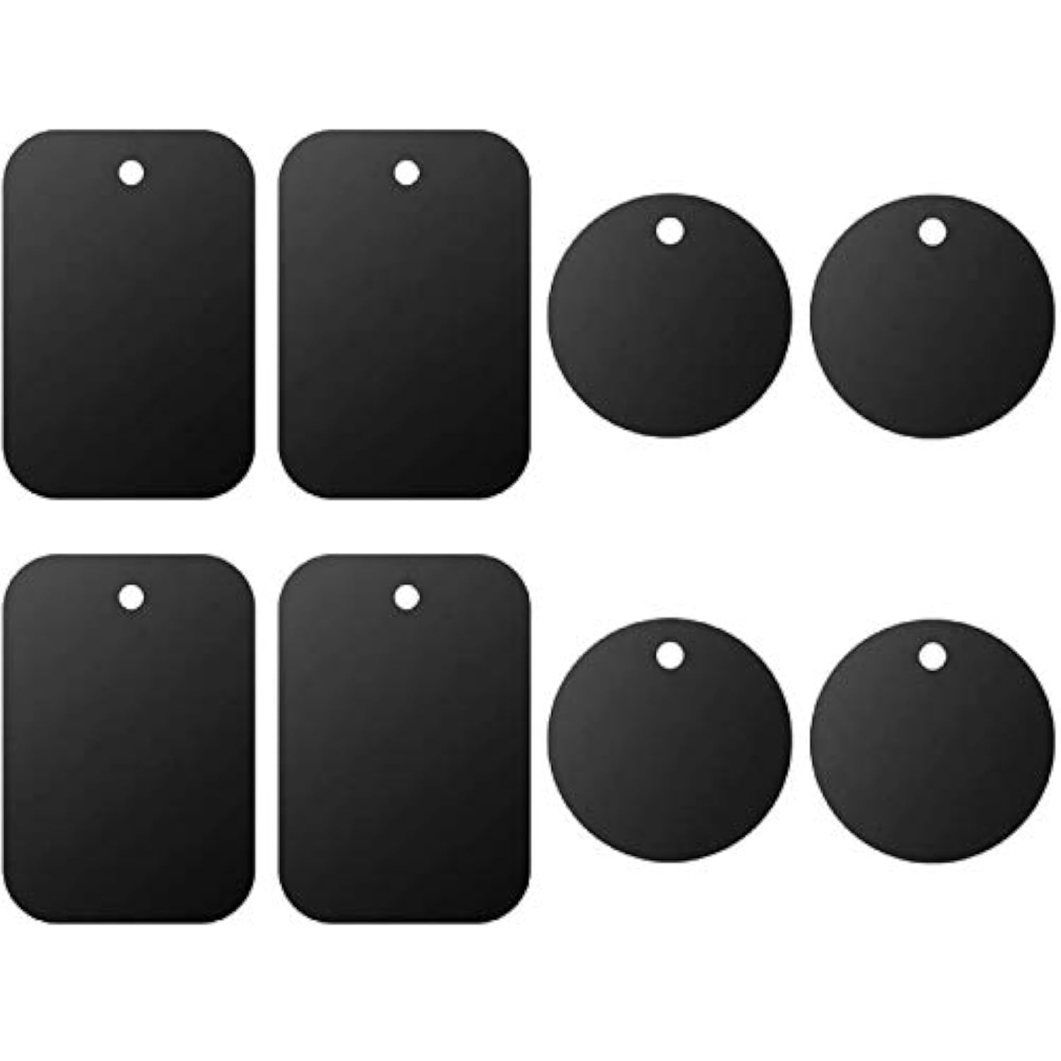 Universal Metal Plate Magnetic Phone Mount - Pack of 8