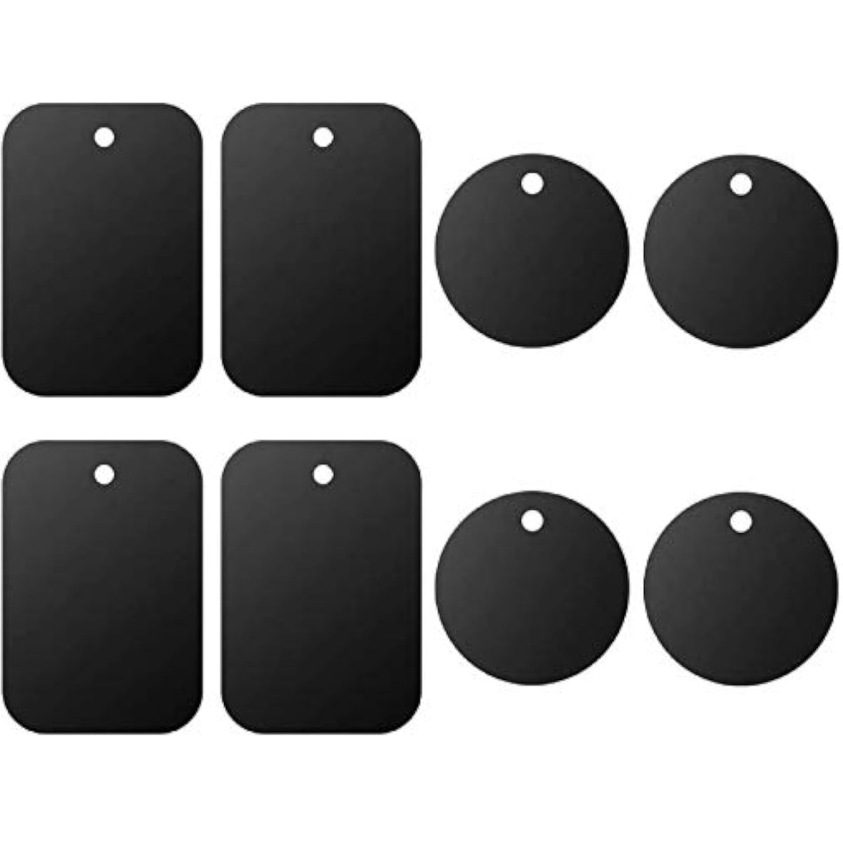 Universal Metal Plate Magnetic Phone Mount - Pack of 8