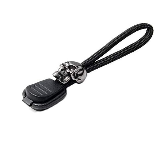 10Pcs Pack Charm 3" Paracord Zipper Pull & Skull Bead Tactical Backpac