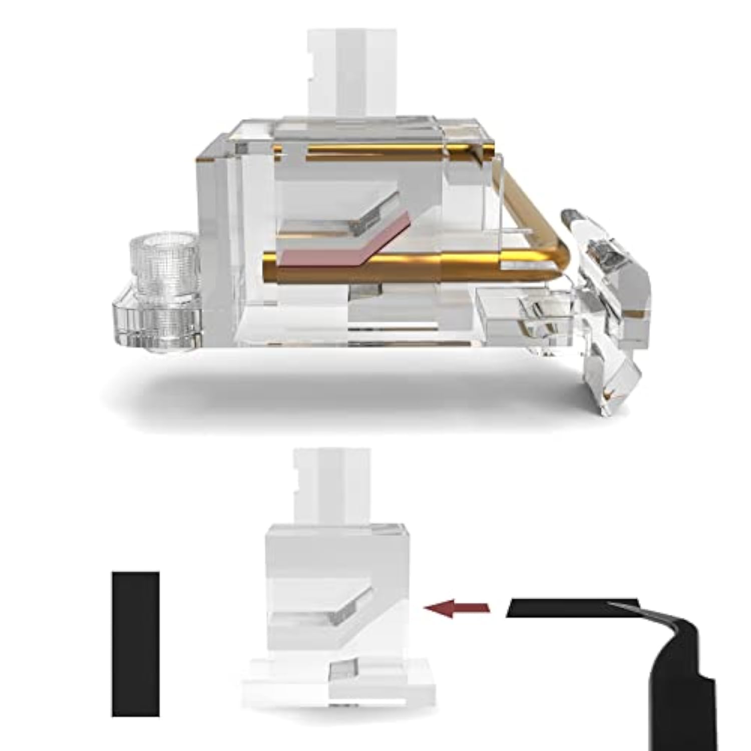 Poron Keyboard Screw-In Stabilizer Films Kits, Poron Keyboard Pcb Stabilizer P