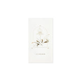 Hiromi Takeda Lady Slipper Orchid Flower Pop-Up Greeting Card With Envelope- For Anyone, Congrats, Thank You, Just Because, All Occasion, Thinking Of You, Valentine'S Day, Mother'S Day (Blank)