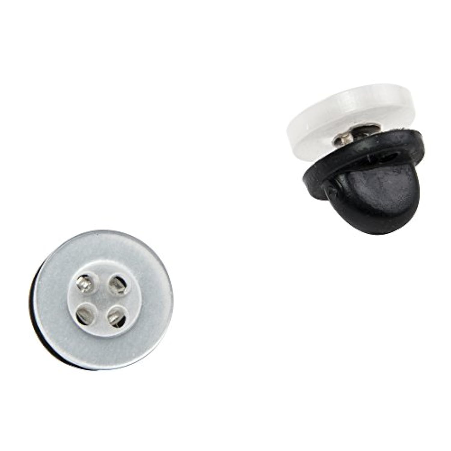 00725 No-Sew Instant Button Replacements, 8-Count , White