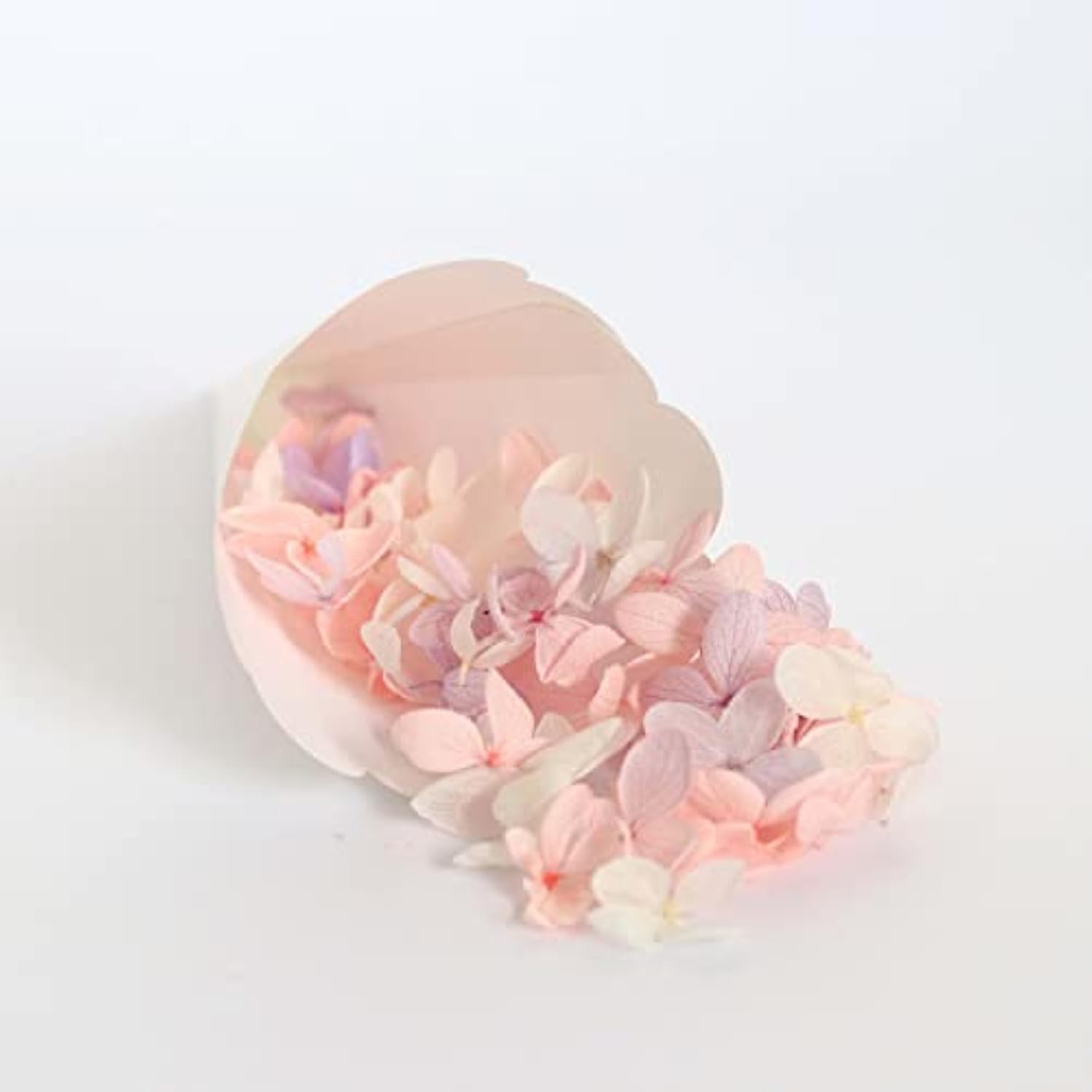 50 Pcs Paper Confetti Cones White Party Favors for Flowers or Candy