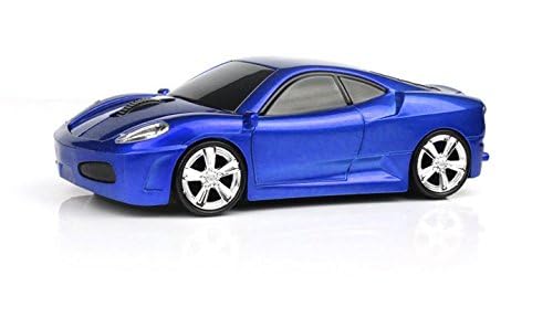 Car Mouse Wireless Computer Office Ergonomic Mice For Notebook Laptop Windows 1600Dpi 2.4Ghz Blue Light